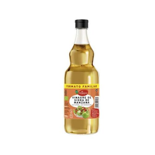 aceites y vinagres VINAGRE DE SIDRA DE MANZANA SIN FILTRAR BIO 75 CL