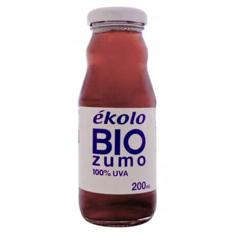 bebidas ZUMO DE UVA NEGRA BIO, 100% EXPRIMIDO,200ML