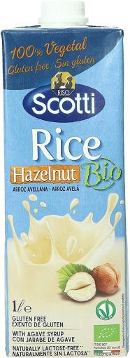 jaleas y energeticos BEBIDA ARROZ AVELLANA BIO 1L