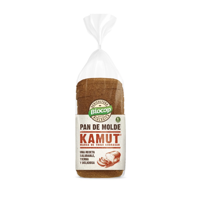 jaleas y energeticos PAN MOLDE BLANDO KAMUT  400G BIO