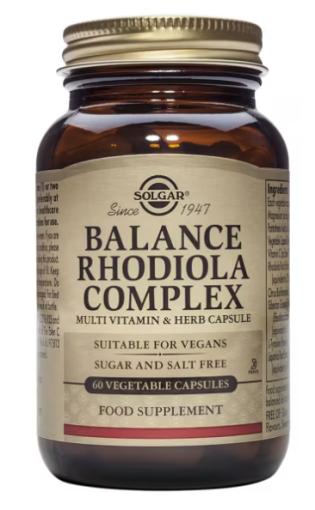 vitaminas BALANCE RODIOLA COMPLEX 60 CAP VEG