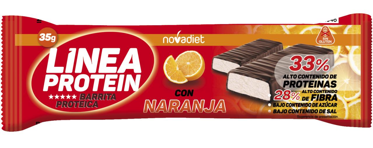 deporte BARRITA PROTEICA NARANJA 35G