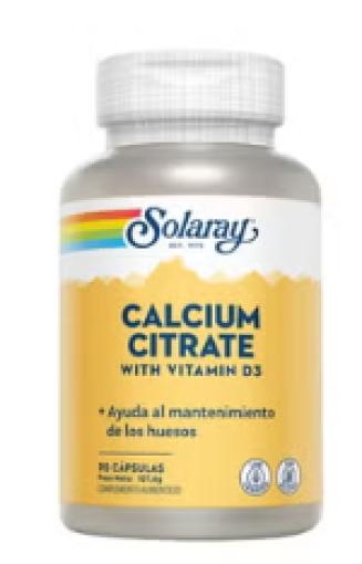huesos y articulaciones CALCIUM CITRATE CON VITAMINA D3 90CAPS