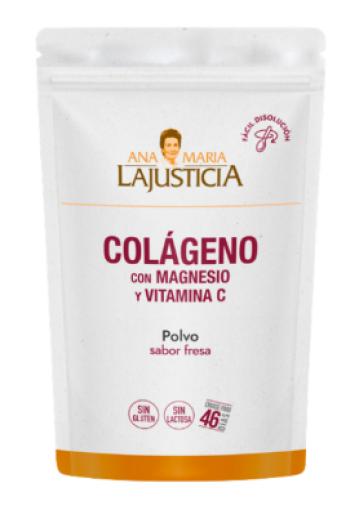 huesos y articulaciones COLAGENO CON MAGNESIO Y VITAMINA C SABOR FRESA DOYPACK 350G