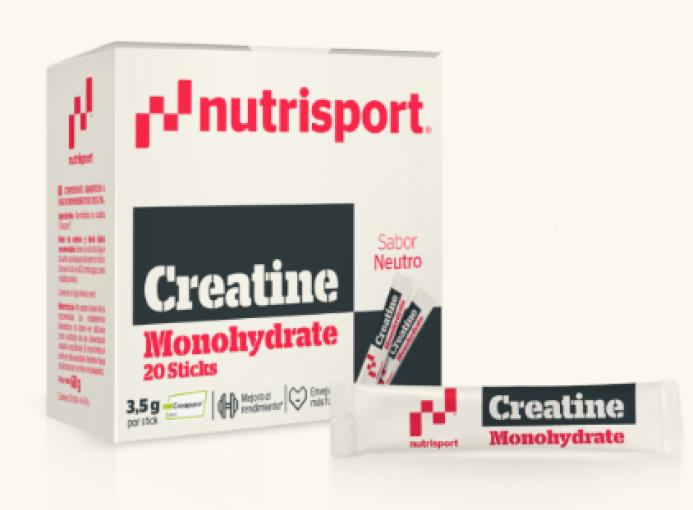 deporte CREATINA MONOHIDRATO CREAPURE SABOR NEUTRO 20 STICKSX3.5GR