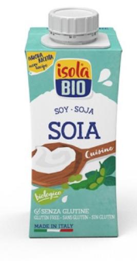 sales, condimentos y salsas CREMA PARA COCINAR DE SOJA BIO 200ML