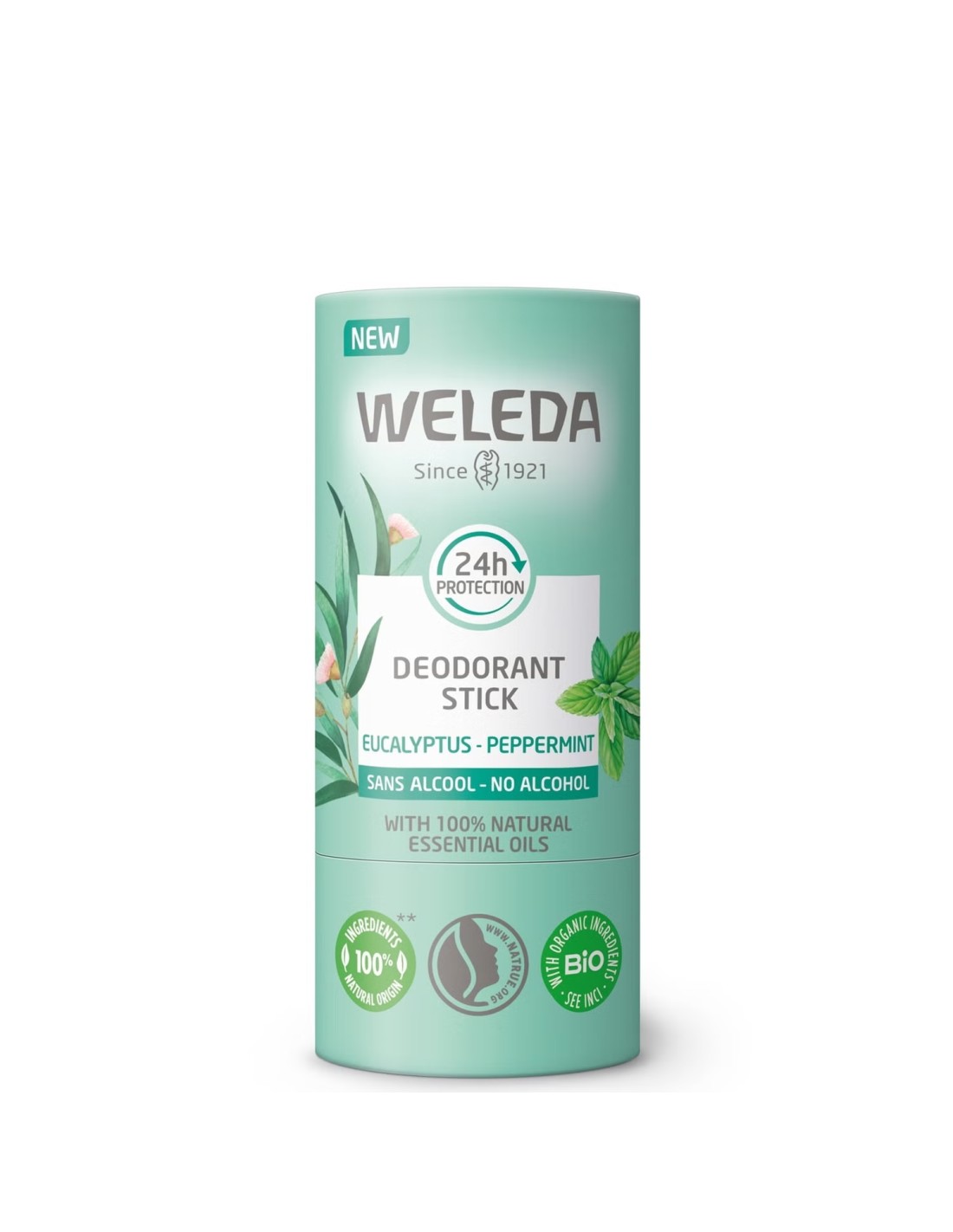 línea corporal DESODORANTE STICK EUCALIPTO-MENTA 50G