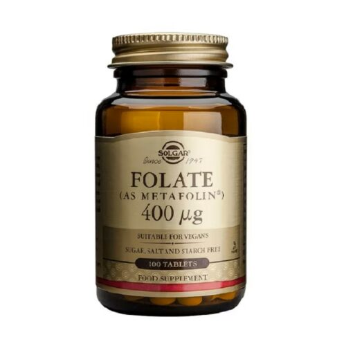minerales FOLATO 400MCG 100 COMPRIMIDOS