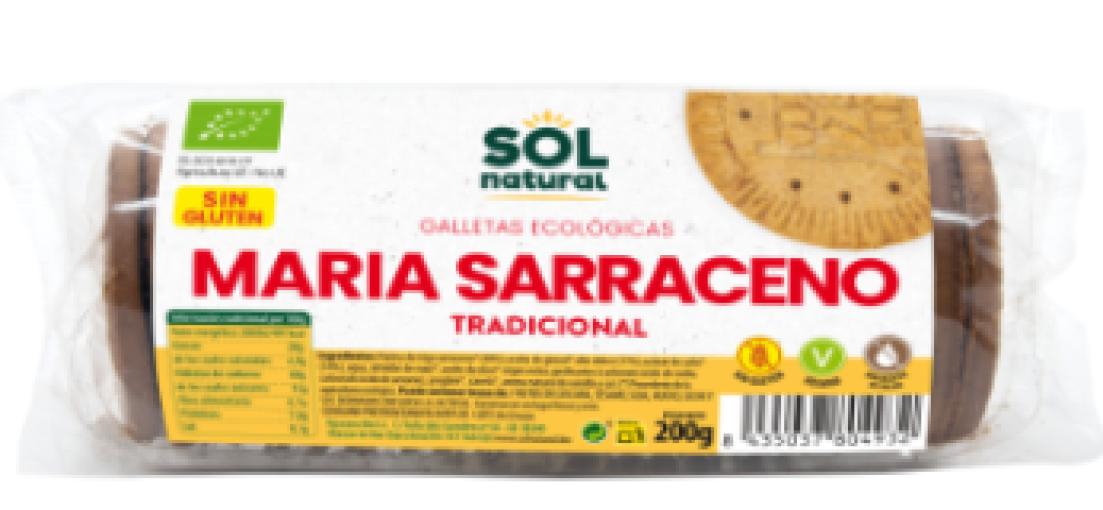 jaleas y energeticos GALLETAS MARÍA TRIGO SARRACENO BIO 200 GR