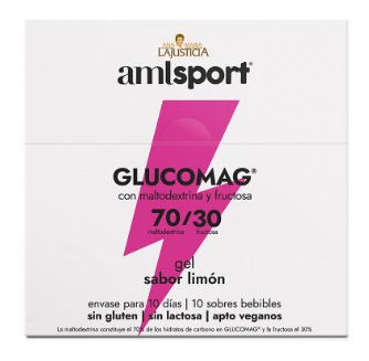 glucosa GLUCOMAG 70/30 SABOR LIMON 10 SOBRES