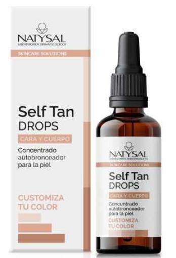 línea corporal GOTAS AUTOBRONCEADORAS 30ML