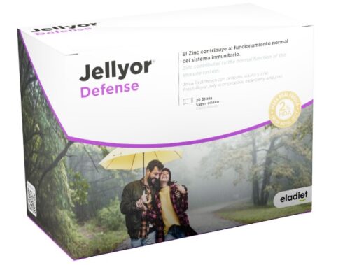 sistema inmunológico JELLYOR JALEA DEFENSAS 20 STICKS SABOR CITRICO