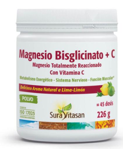 minerales MAGNESIO BISGLICINATO +C 226 GR