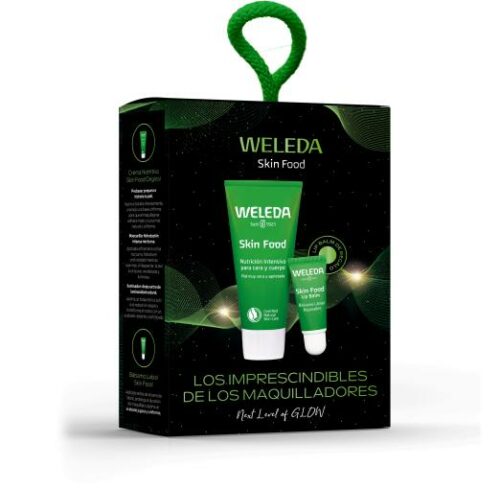 línea corporal PACK COFRE GLOW (SKIN FOOD ORIGINAL 75ML+LIP BALM BALSAMO REGALO)