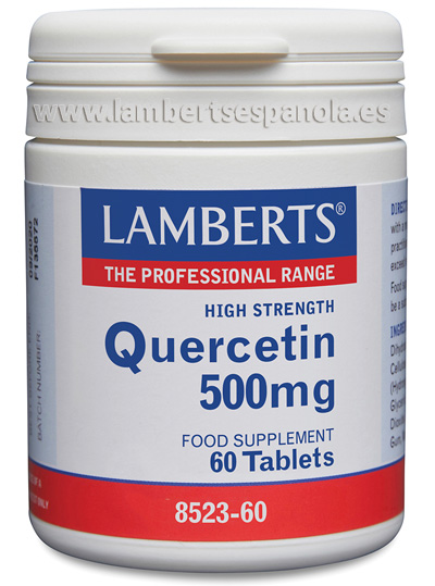 alergias QUERCITINA 500MG 60 TABLETAS