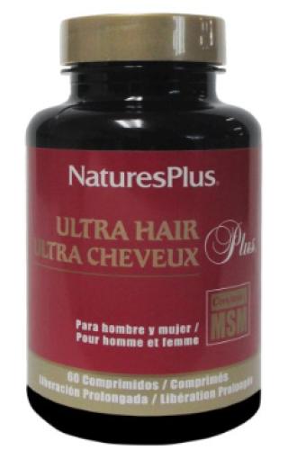 vitaminas ULTRA HAIR PLUS CON MSM 60 COMPRIMIDOS