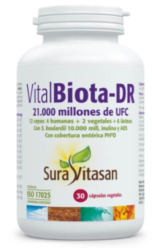 digestivos VITALBIOTA DR 30 CAP