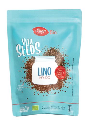 granos y semillas VITASEEDS LINO MOLIDO BIO 300 g S/G