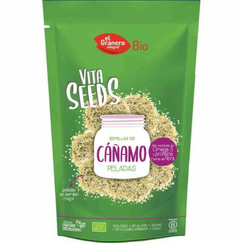 granos y semillas VITASEEDS SEMILLAS CAÑAMO PELADO 200 grs S/G