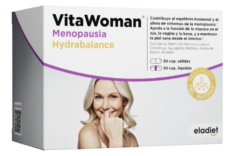 sistema genitourinario VITAWOMAN MENOPAUSIA HYDRABALANCE 30 CAPS