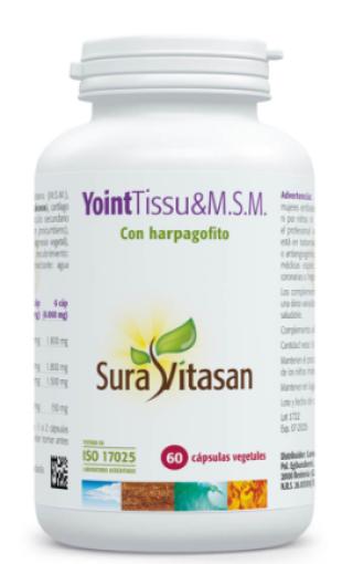 huesos y articulaciones YOINT TISSU&MSM 60 CAP